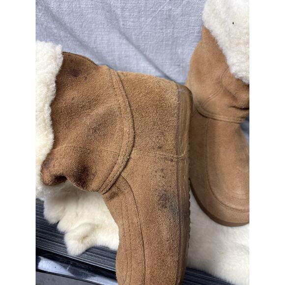 Steger Mukluks Moose hide brown winter snow boot women’s shoe size 10+ - Picture 7 of 9